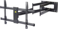 Long Arm TV Mount Bracket Dual Articulating Full Motion - 43in Reach