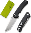 CIVIVI Brazen Folding Knife with Swedish 14C28N Tanto Blade