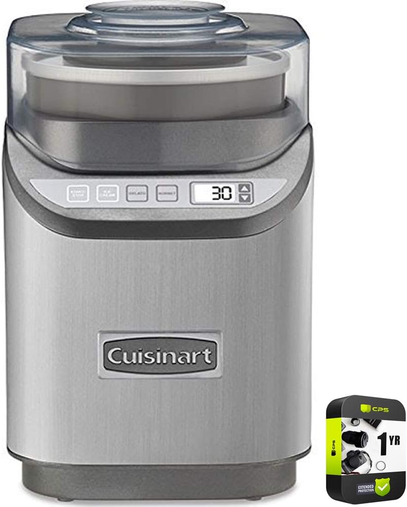 Cuisinart ICE-70 Ice Cream Maker + Extended Protection Plan