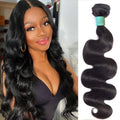 12A Body Wave Human Hair Bundles 26in - Natural Black, Full Density