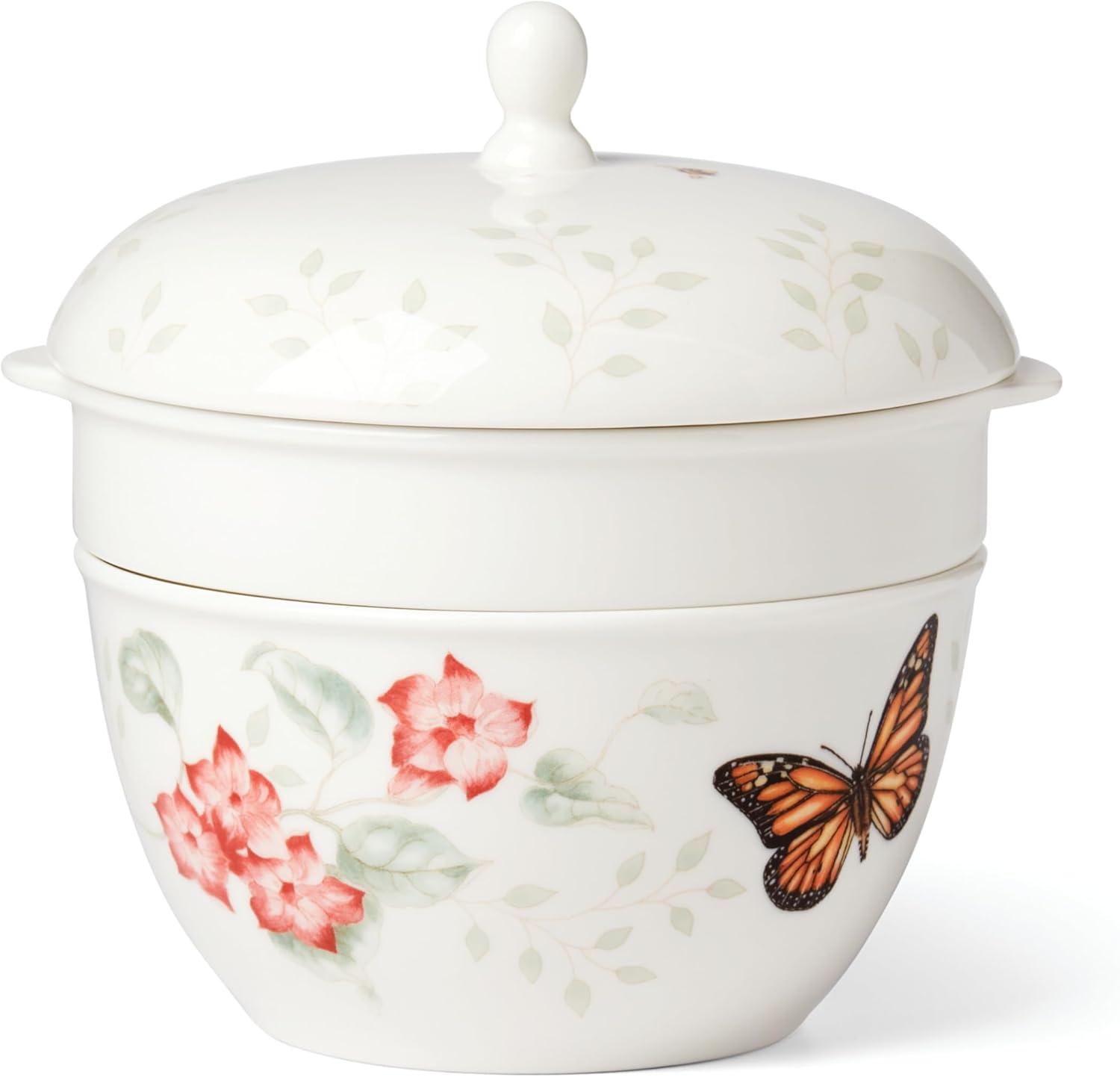 Lenox Butterfly Meadow 3-Piece Stackable Bowl Set for Every Occasion