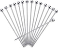 Reusable Stainless Cocktail Picks Set - Garnish Bloody Mary Martini Olives