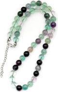 Natural Citrine 8mm Beaded Choker for Women - Genuine Crystal