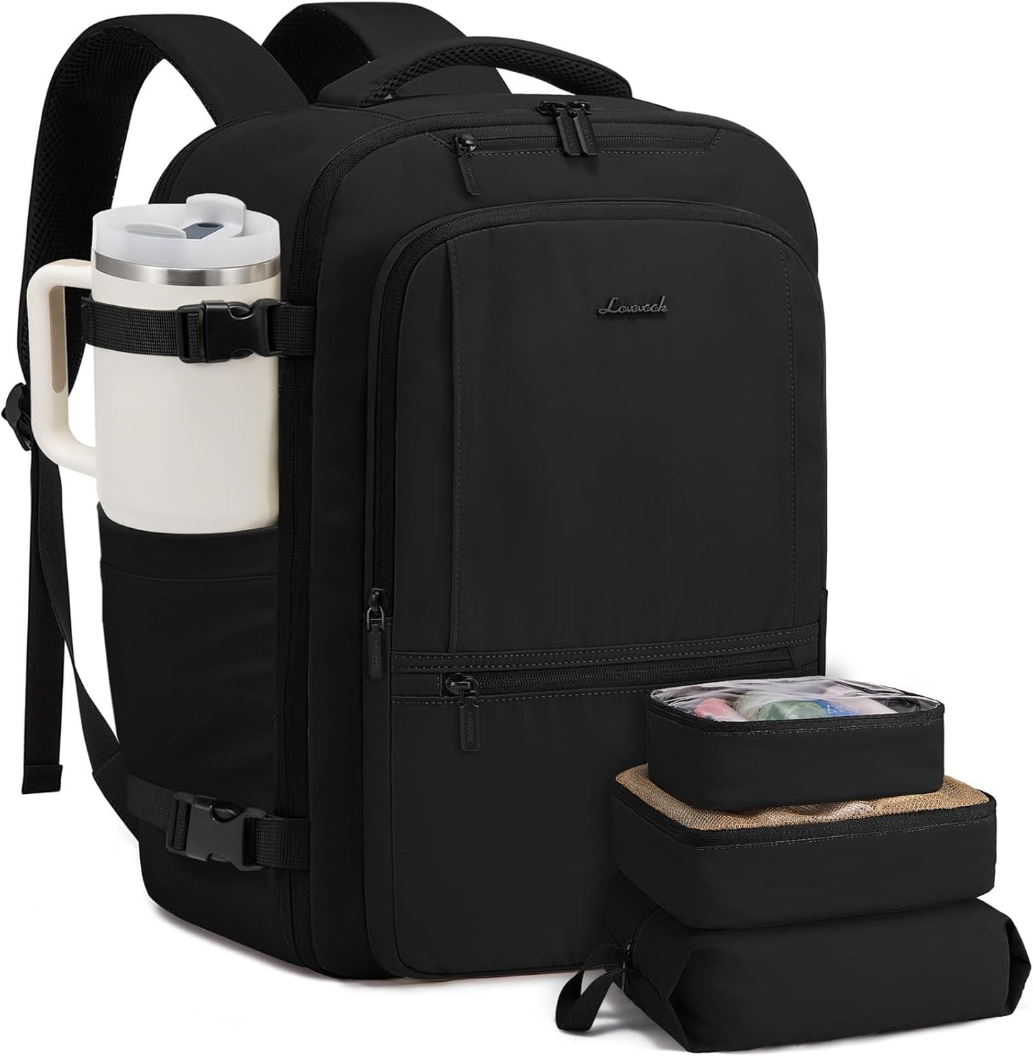 LOVEVOOK Travel Backpack for Women & Men - 40L Carry On Bag
