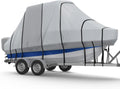 RVMasking Hard Top Boat Cover for 17ft-19ft Center Console Boats
