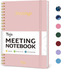 Meeting Notebook For Work Organization - B5 Work Planner Notebook