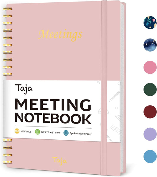 Project Planner Notebook - Organize Work Efficiently - Pink