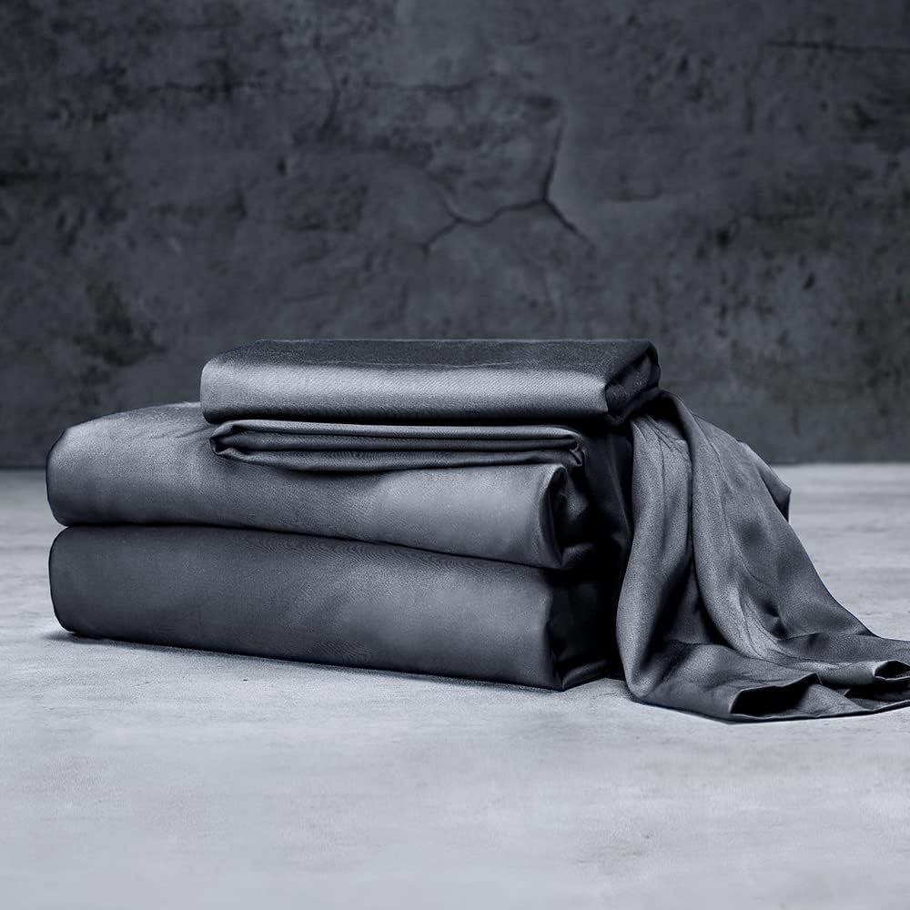 LUXOME Luxury Sheet Set - 100% Rayon from Bamboo for Comfort