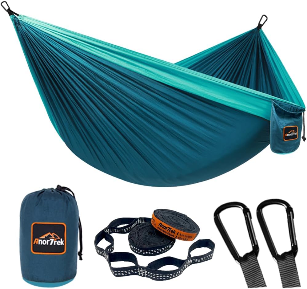 AnorTrek Lightweight Camping Hammock Set