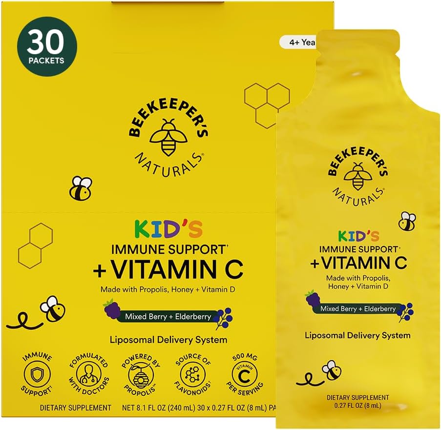 Kid's Immune Liposomal Vitamin C with Elderberry & Honey
