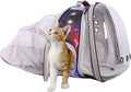 Galaxy Blue Dual Expandable Cat Backpack Carrier - Fits up to 20 lbs