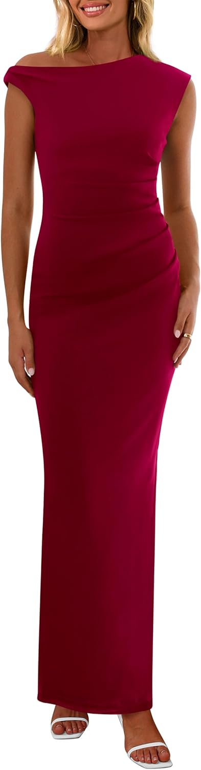 PRETTYGARDEN Women's Summer Maxi Dress for Wedding Guests