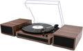 LP&No.1 Record Player Wireless Turntable with Stereo Speakers