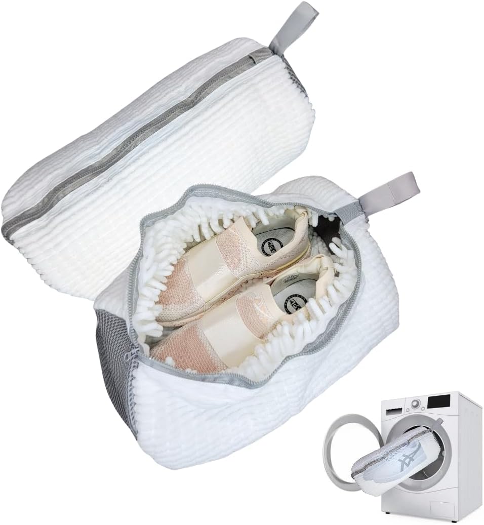 360 Sneaker Cleaning Bag x2 - Reusable, White