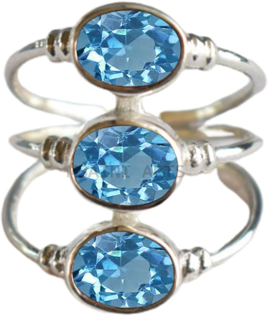 925 Sterling Silver Ring for Women & Girls, Unique Handcrafted