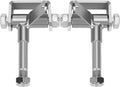 Go Kart Steering Spindle Bracket Set 5/8 in Axle 3-3/4 in - Steel 2PCS