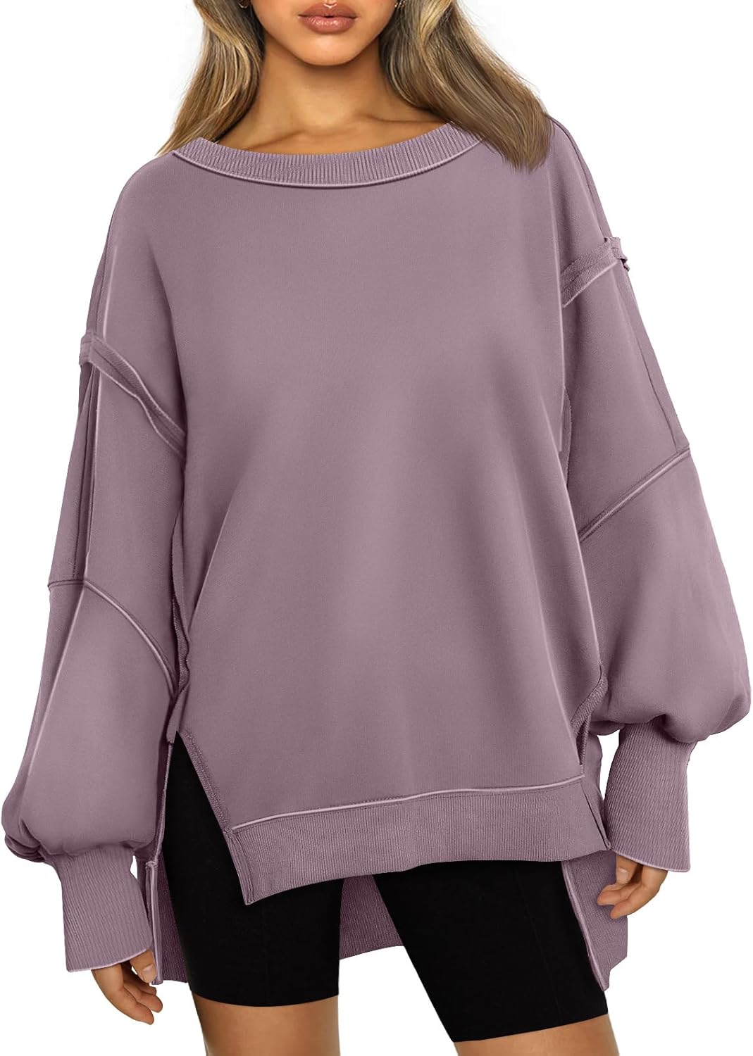 Trendy Queen Oversized Sweatshirts for Women and Teen Girls