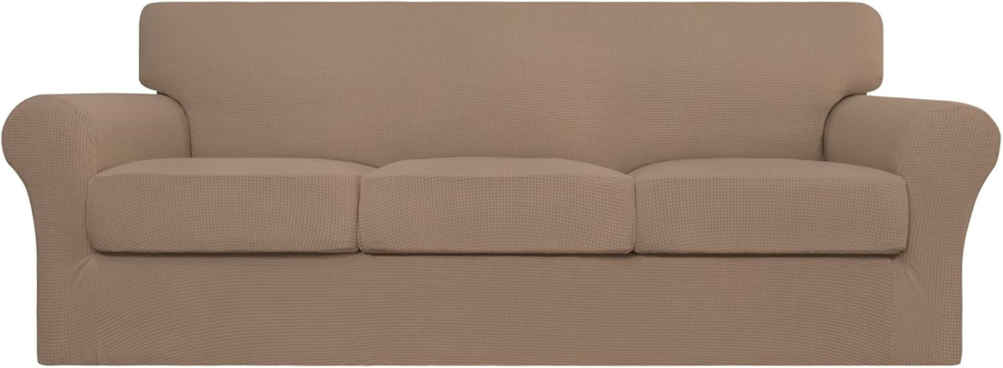 Stretch Couch Cover for Dogs - Washable Sofa Slipcover Protector