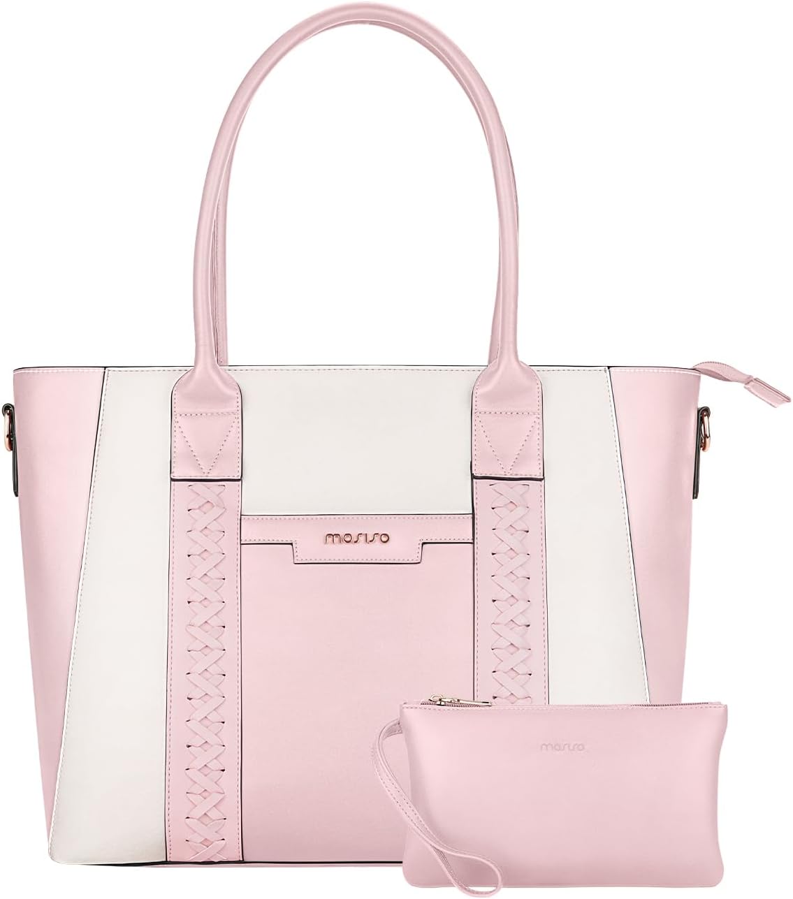 Stylish MOSISO Laptop Tote Bag for Women, 15.6 inch Design