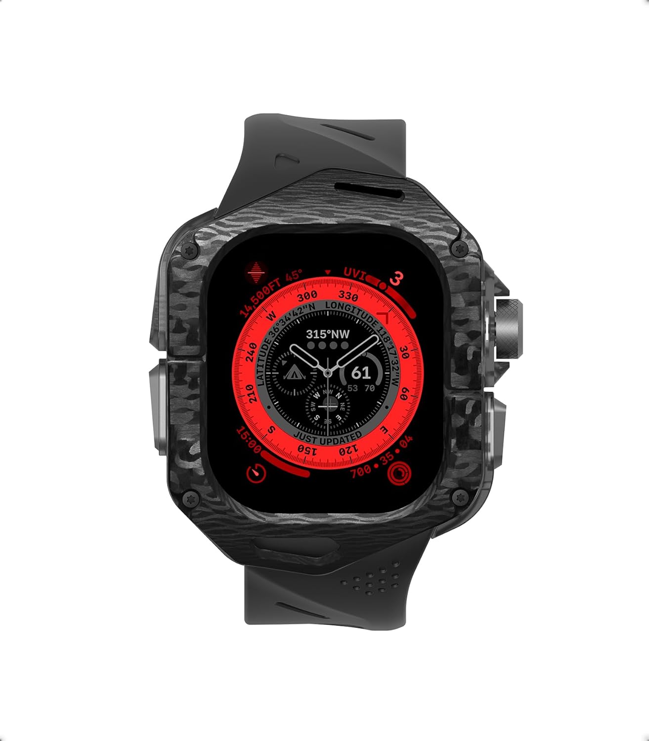 Aulumu A01 Carbon Fibre Case for Apple Watch Ultra 49MM