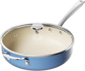 Redchef Ceramic Saute Pan with Lid 5QT Jumbo Cooker - Safe Nonstick
