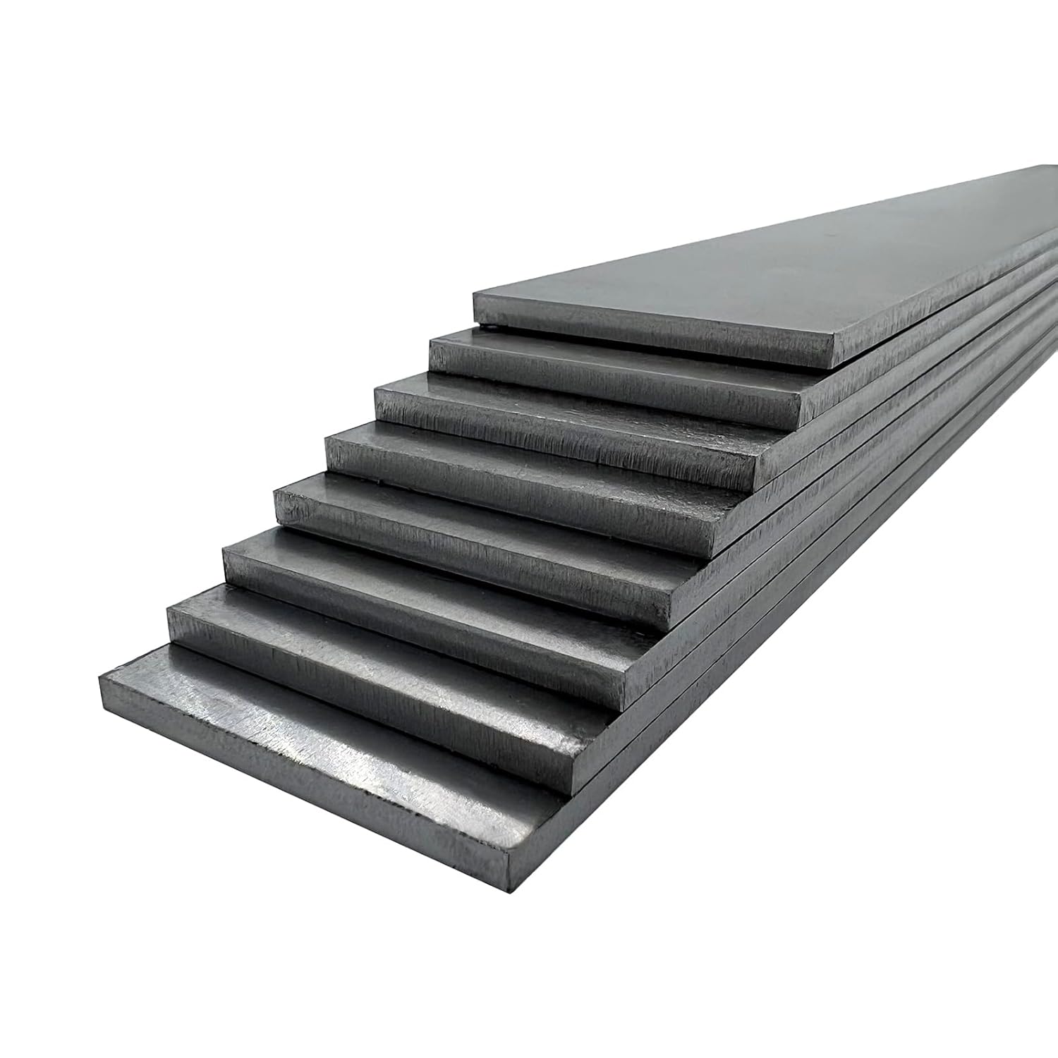 8-Pack 1095 High Carbon Steel Blanks for Professional Knife Making