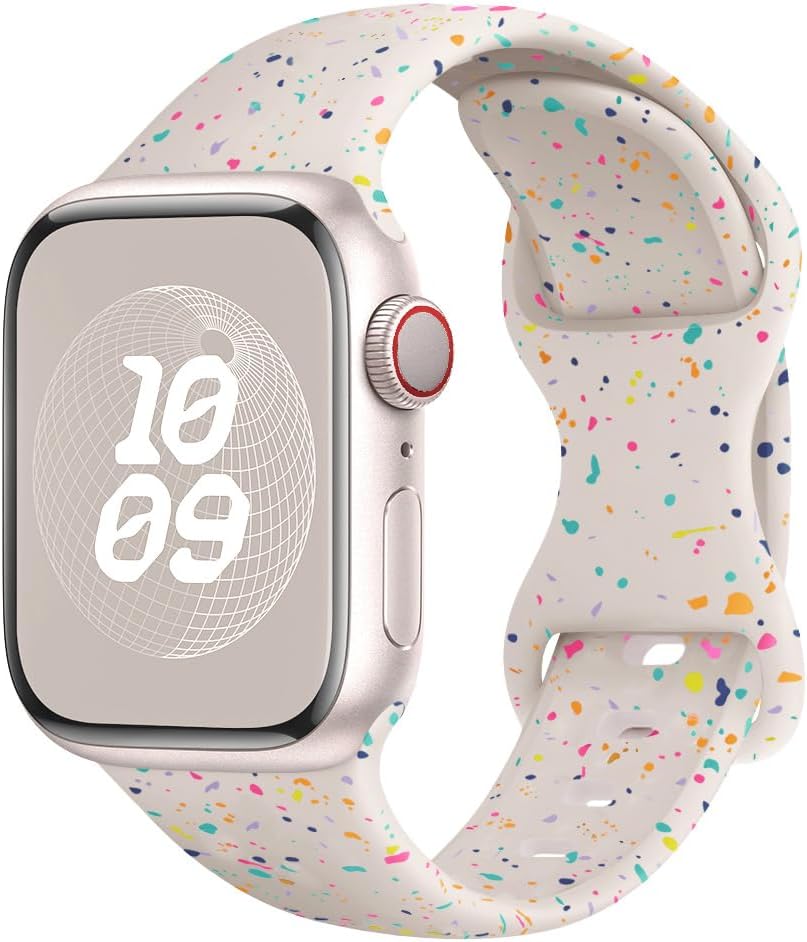 Ultra Cute Recycled Silicone Sport Bands for Apple Watch