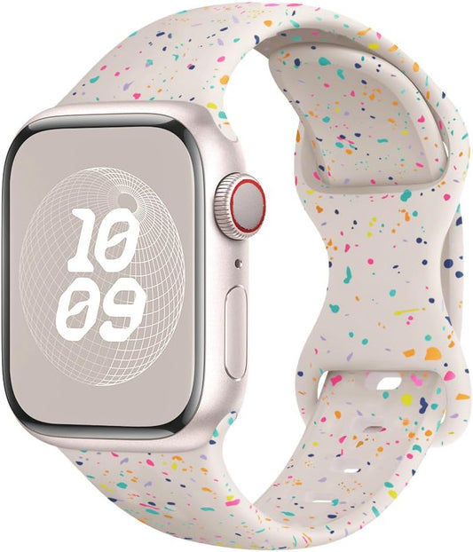 Ultra Cute Recycled Silicone Sport Bands for Apple Watch
