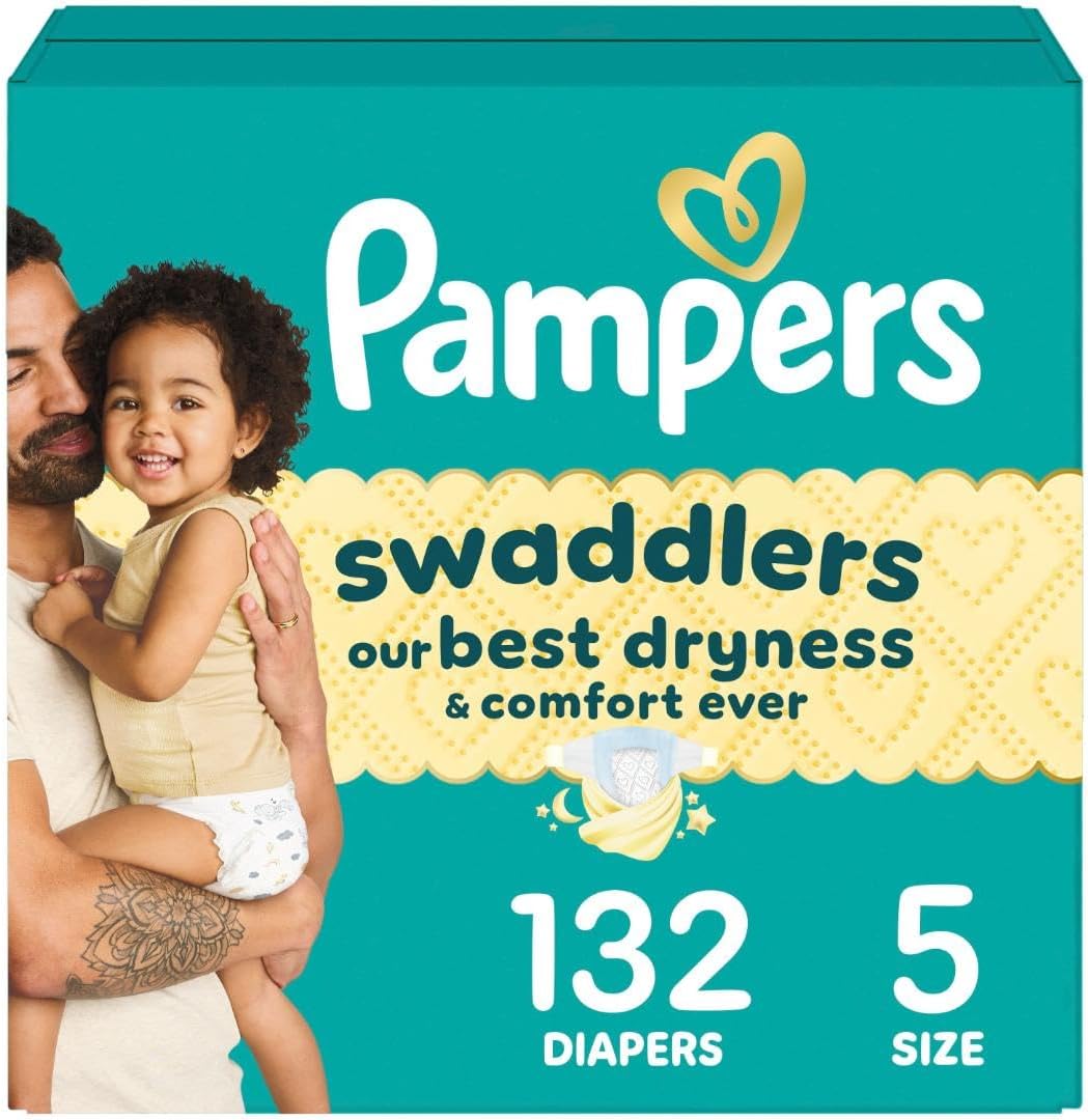 Pampers Swaddlers Diapers Size 5 for Ultimate Baby Comfort