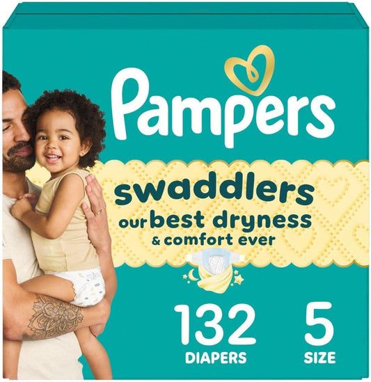 Pampers Swaddlers Diapers Size 5 for Ultimate Baby Comfort