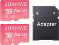 256GB Micro SD Card 2 Pack - Fast 4K U3 V30 microSDXC