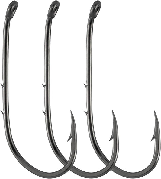 100 Pack Dr.Fish Baitholder Hooks: High Carbon Steel for Freshwater Fishing