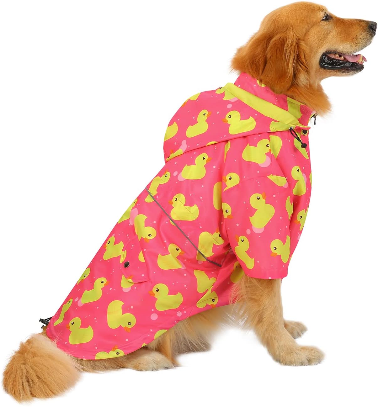 HDE Dog Raincoat Poncho for Small to 3XL Dogs - XL Size
