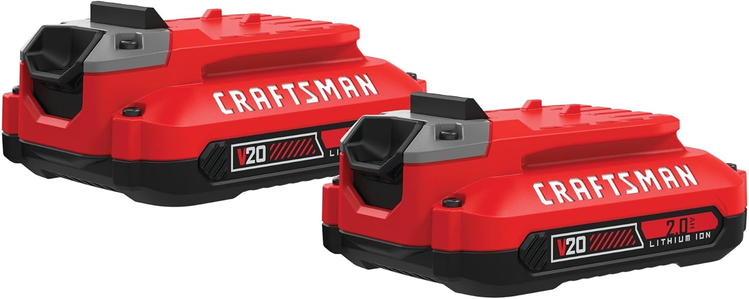 CRAFTSMAN V20 Lithium Ion Battery Pack for Heavy Duty Use
