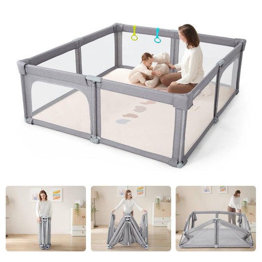 Portable Baby Playpen for Safe Play Anywhere