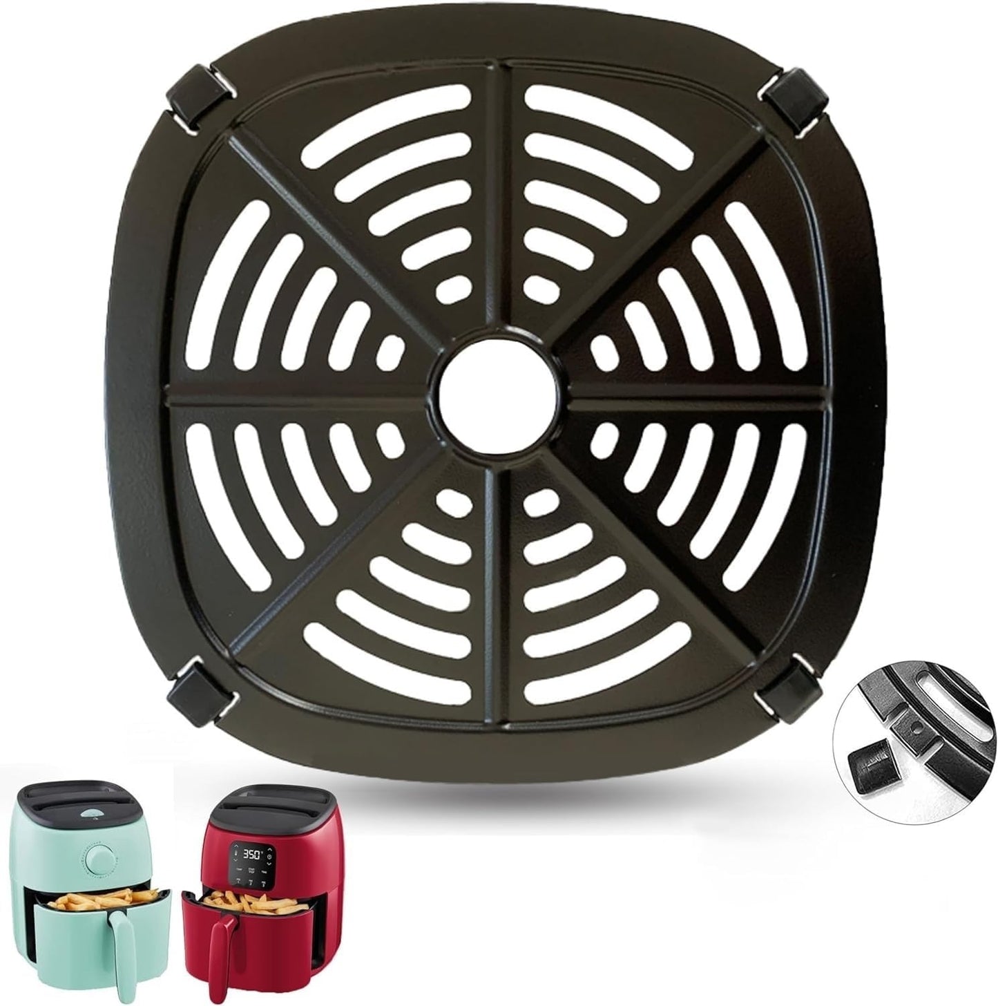 DASH Air Fryer Upgraded Crisper Plate