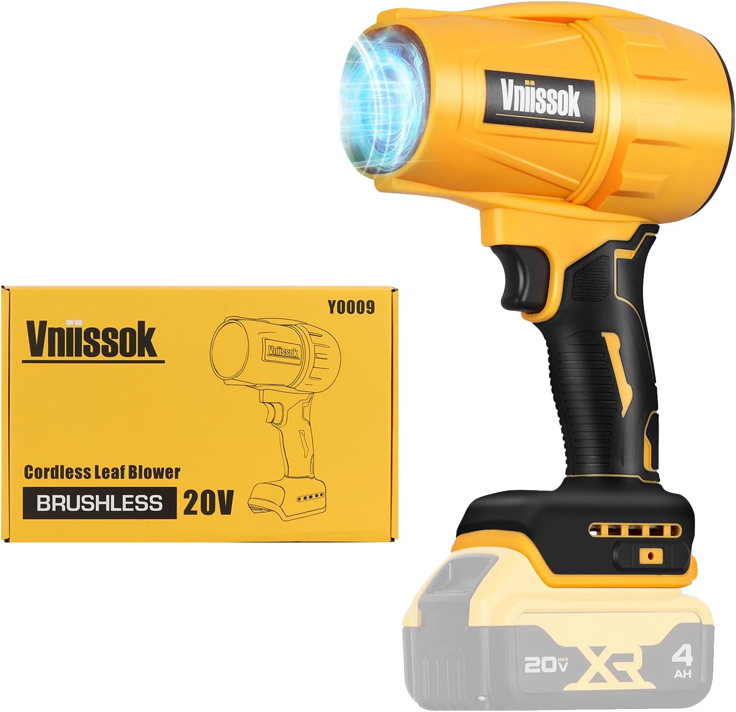 Electric Cordless Leaf Blower for DEWALT 20V Battery Users