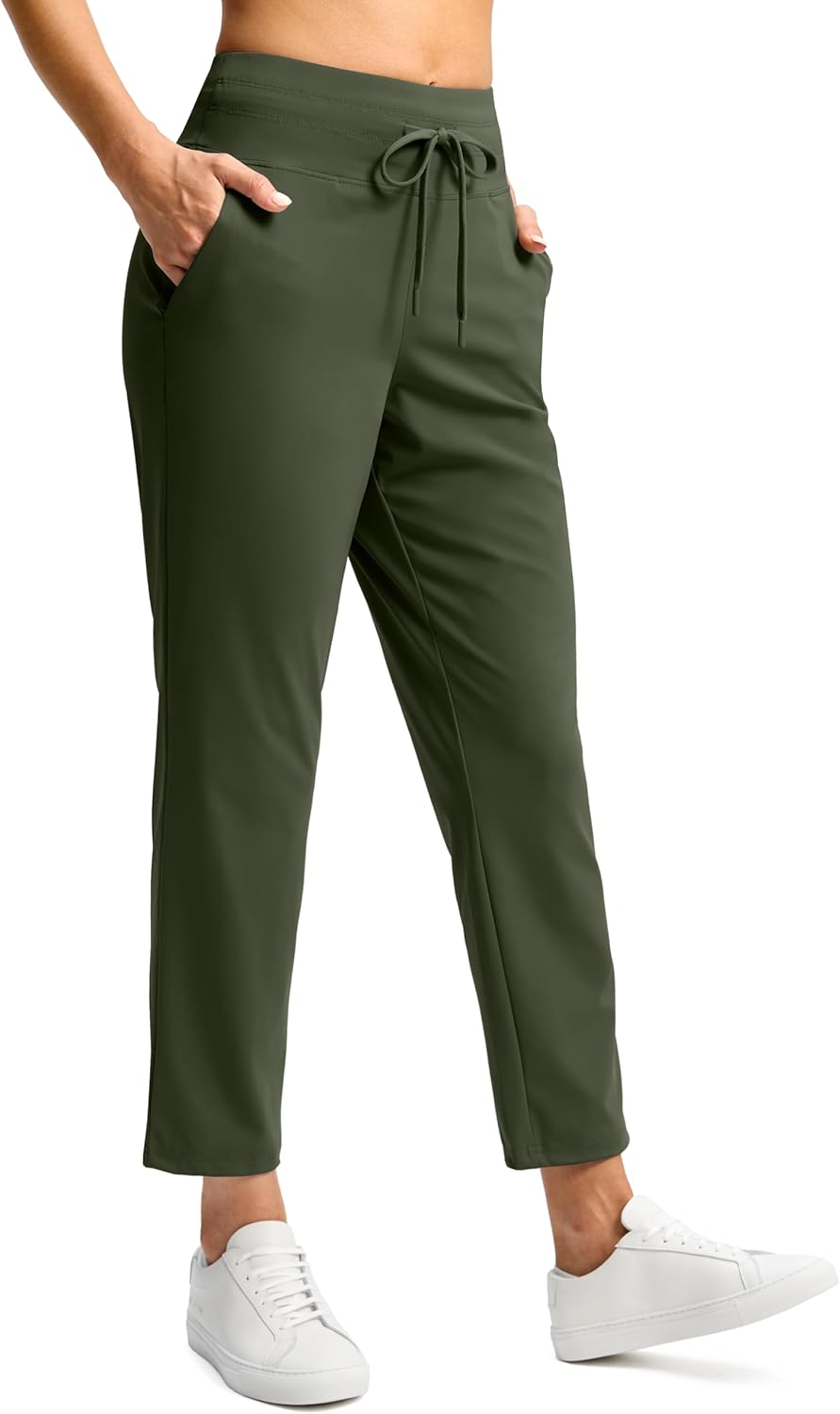 G Gradual High Waisted Ankle Pants for Women with Pockets