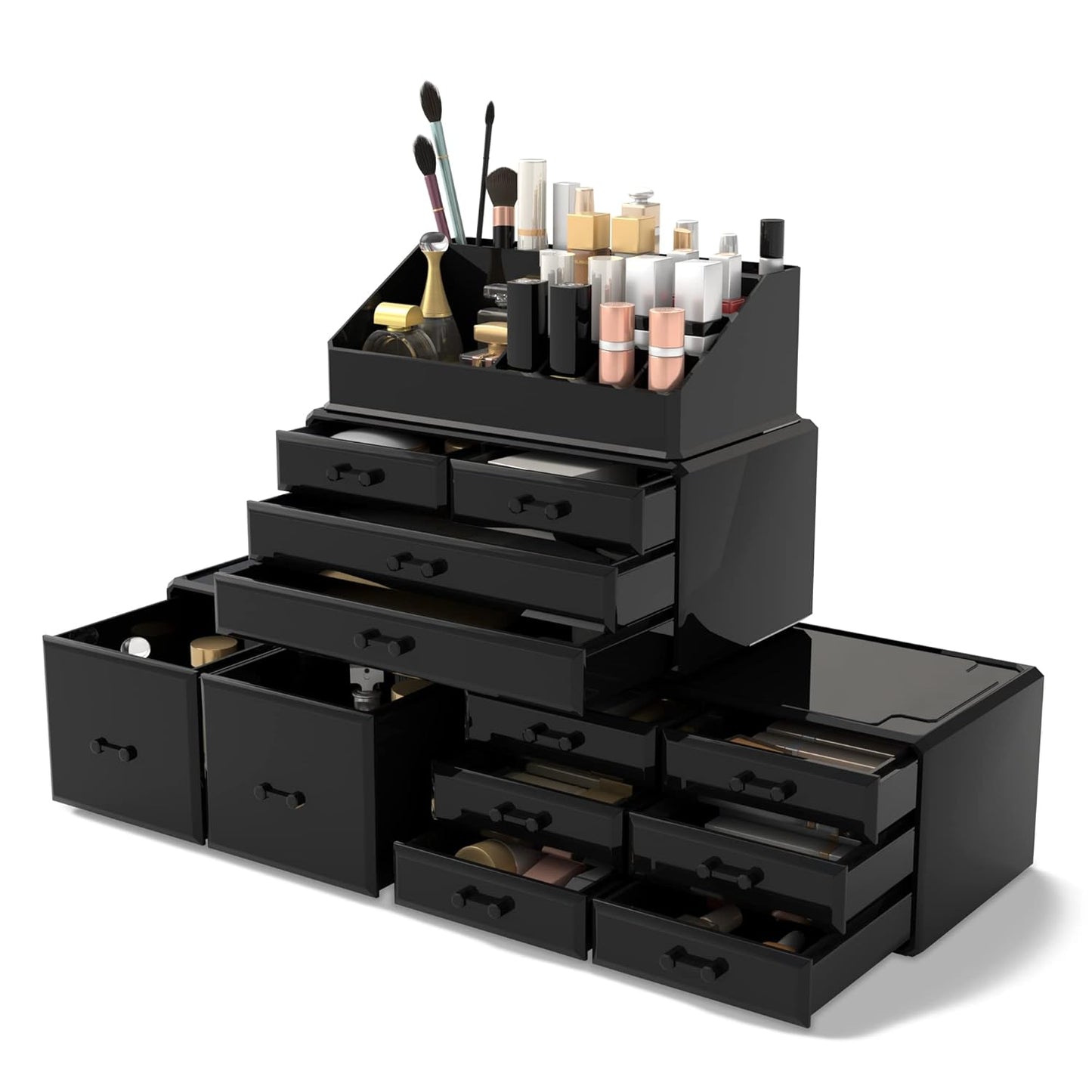 Readaeer Makeup Organizer with 12 Drawers for Ultimate Storage