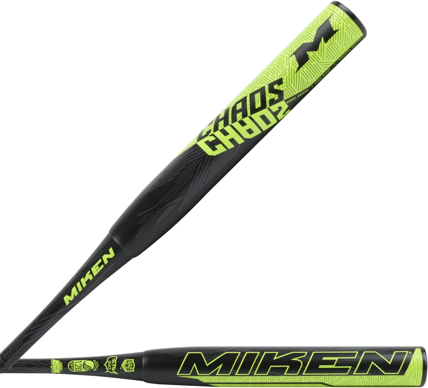 Miken Chaos Slowpitch Softball Bat with XL Endload and 14 Barrel