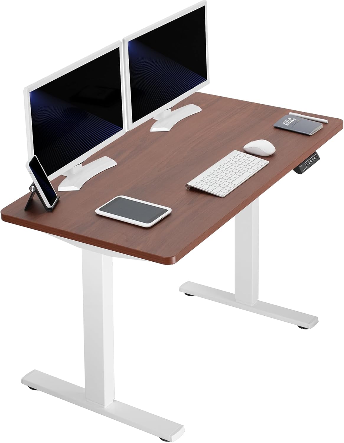 VIVO Electric Standing Desk with Memory Height Adjustment Features