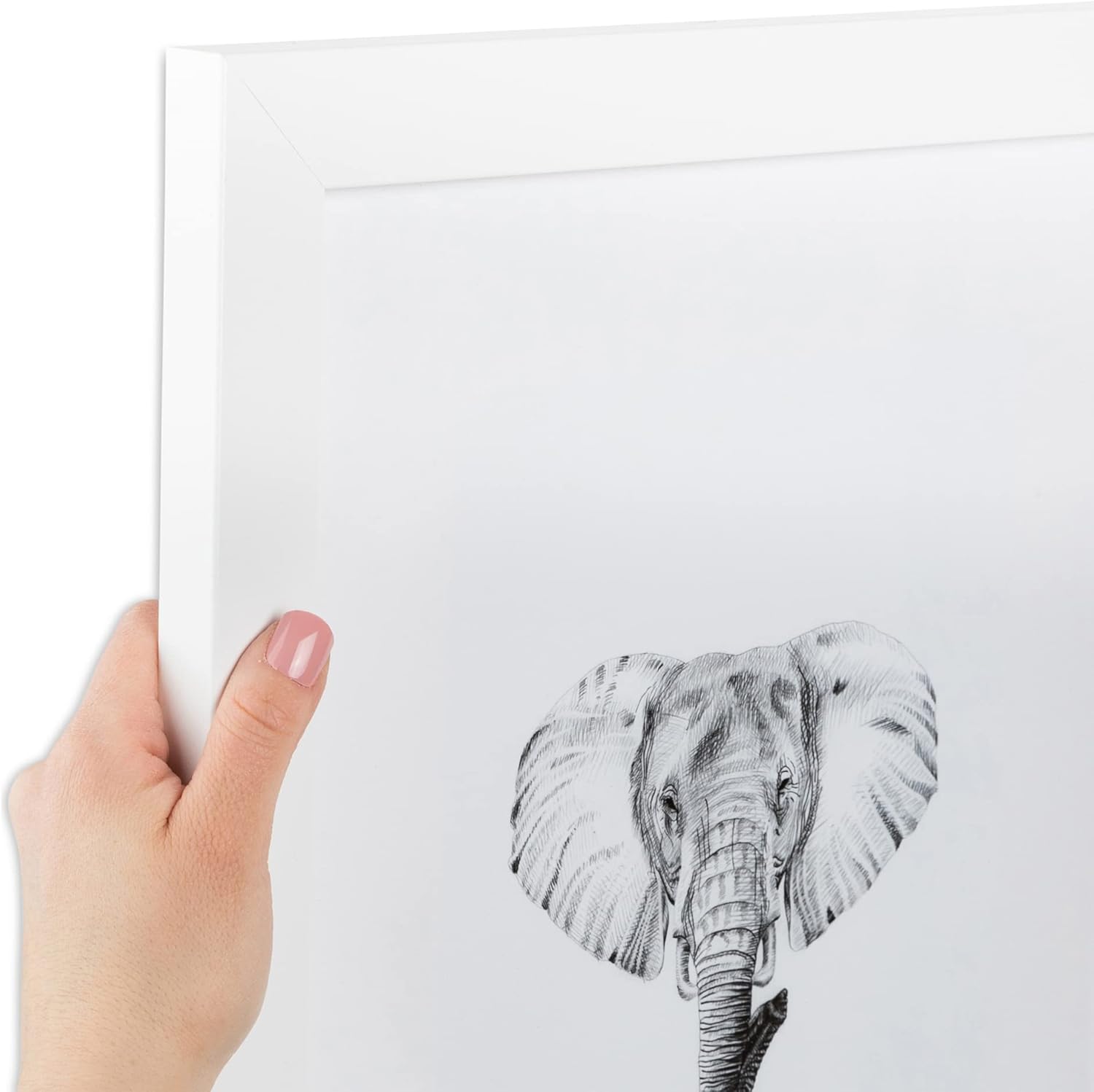 ArtToFrames 14x18 Inch White Picture Frame for Stunning Displays