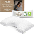 Coop Home Goods Original Cut-Out Adjustable Pillow, Queen - Side Sleep