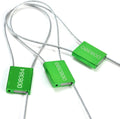 Pull Tight Security Cable Seals Pack of 50 Green - ISO 17712