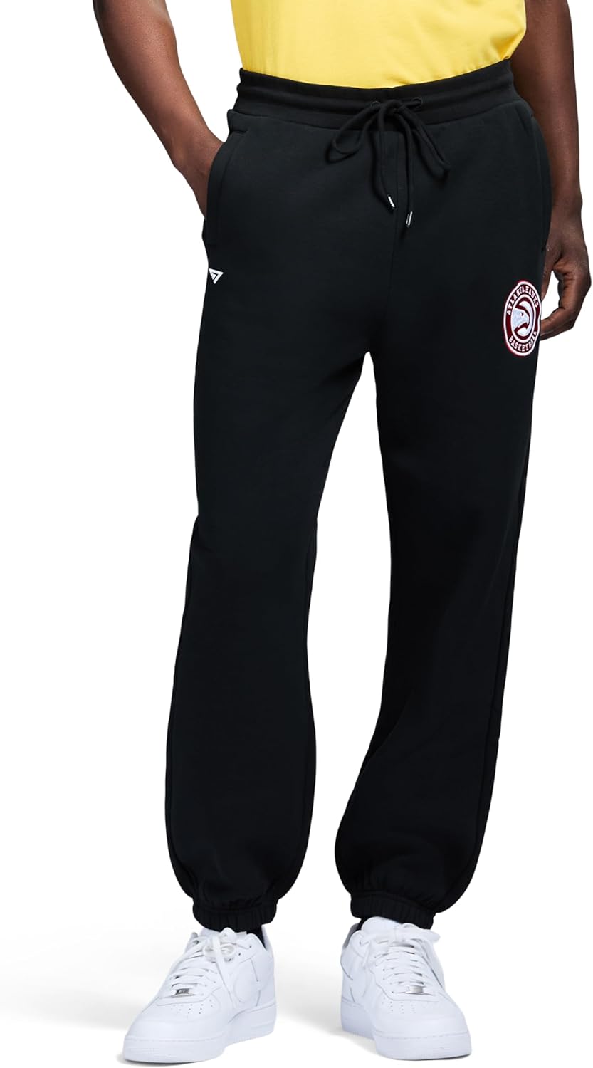 GAME 7 NBA Officially Licensed Men's Casual Jogger Fleece Pants