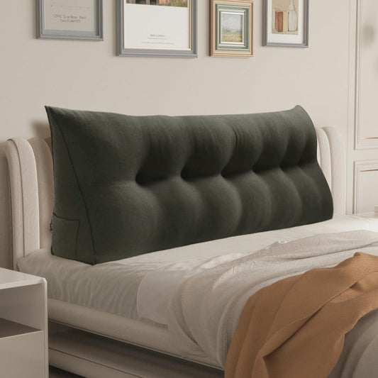 WOWMAX Headboard Wedge Pillow King for Ultimate Comfort