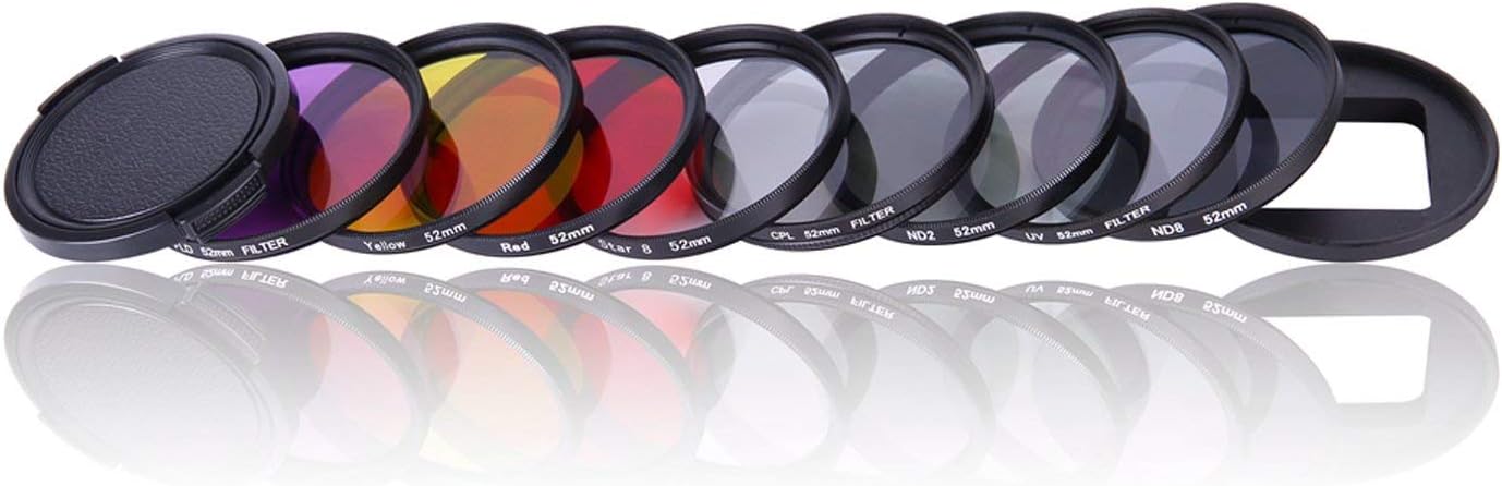 Professional Camera Lens Filter Kit for GoPro Hero 7 Black