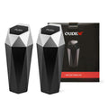 Car Trash Can with Lid Diamond Design - Compact Leakproof Auto Bin