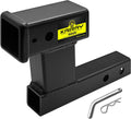 KAIRAY Trailer Receiver Hitch Riser Extender Adapter 6in Drop/Rise