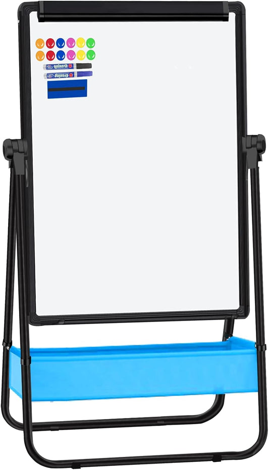 Magnetic Whiteboard with Stand - Double Sided 40x28 Portable Easel